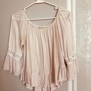 Cream Blouse